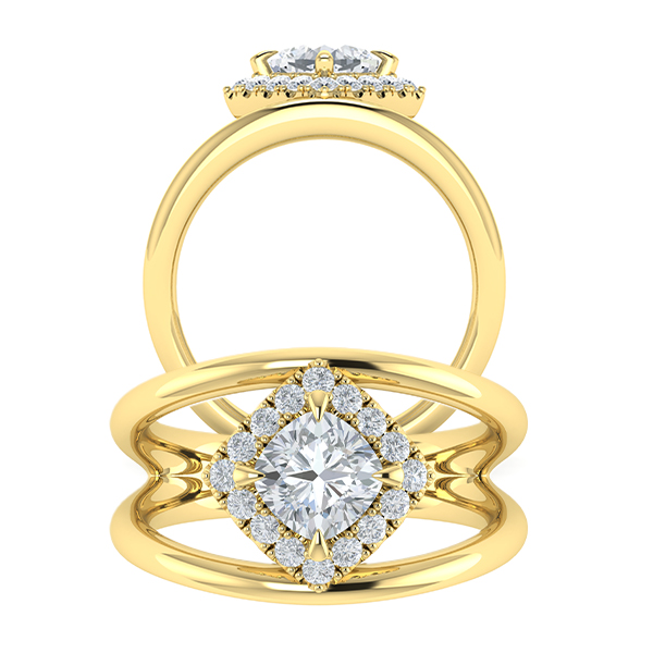CAD of custom ring